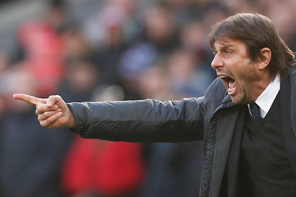 In this file photo taken then Chelsea's Italian head coach Antonio Conte gestures on the touchline during the English Premier League football match between West Ham United and Chelsea at The London Stadium, in east London. Inter Milan on Friday announced the appointment of former Italy coach Antonio Conte as coach. The 49-year-old has signed a three-year contract worth nine million euros ($10 million) plus bonuses, according to press reports. He replaces Luciano Spalletti who secured Inter's Champions League berth for a second consecutive year. — AFP