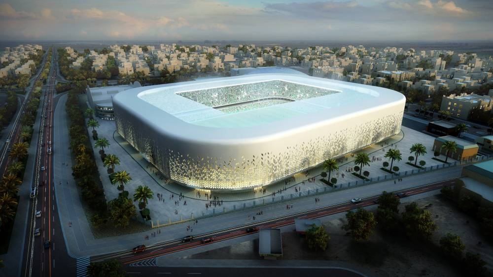 The proposed stadium