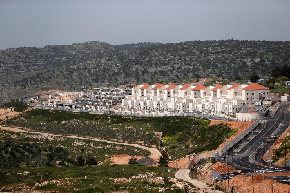 A general view shows the Israeli settlement of Beitar Illit in the Israeli-occupied West Bank in this April 7, 2019, file photo. — Reuters