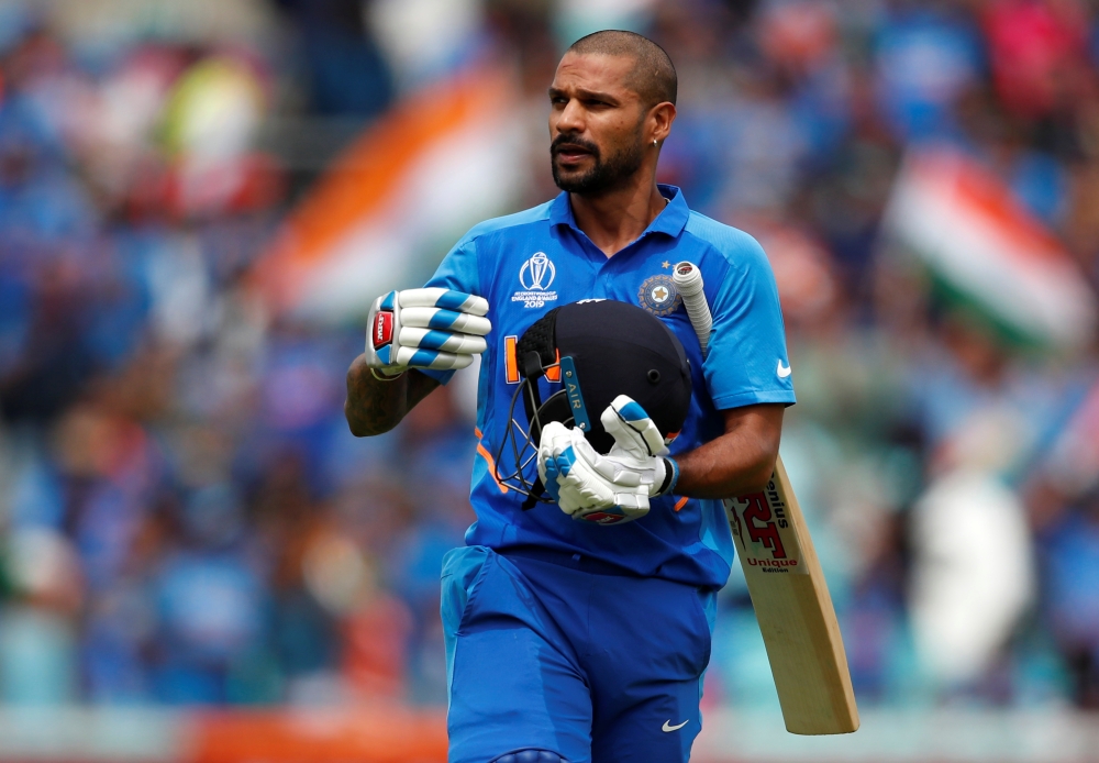 India's Virat Kohli in action during the ICC Cricket World Cup match against Australia at The Oval, London, Britain, on Sunday. — Reuters