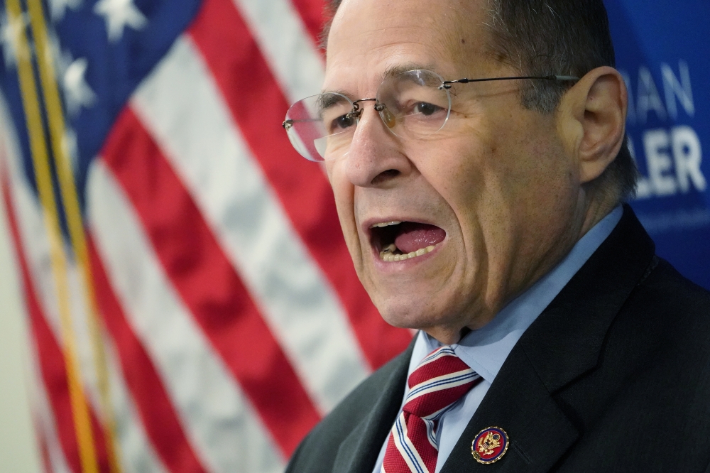 Congressman Jerry Nadler (D-NY) speaks to the media in the Manhattan borough of New York in this May 29, 2019 file photo. — Reuters