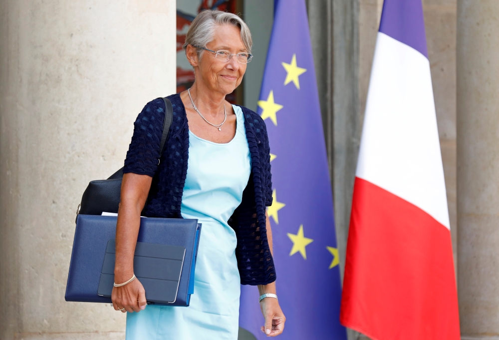 French Transport Minister Elisabeth Borne leaves after the first Cabinet meeting after the summer break, at the Elysee Palace in Paris, France, in this Aug. 22, 2018, file photo. — Reuters