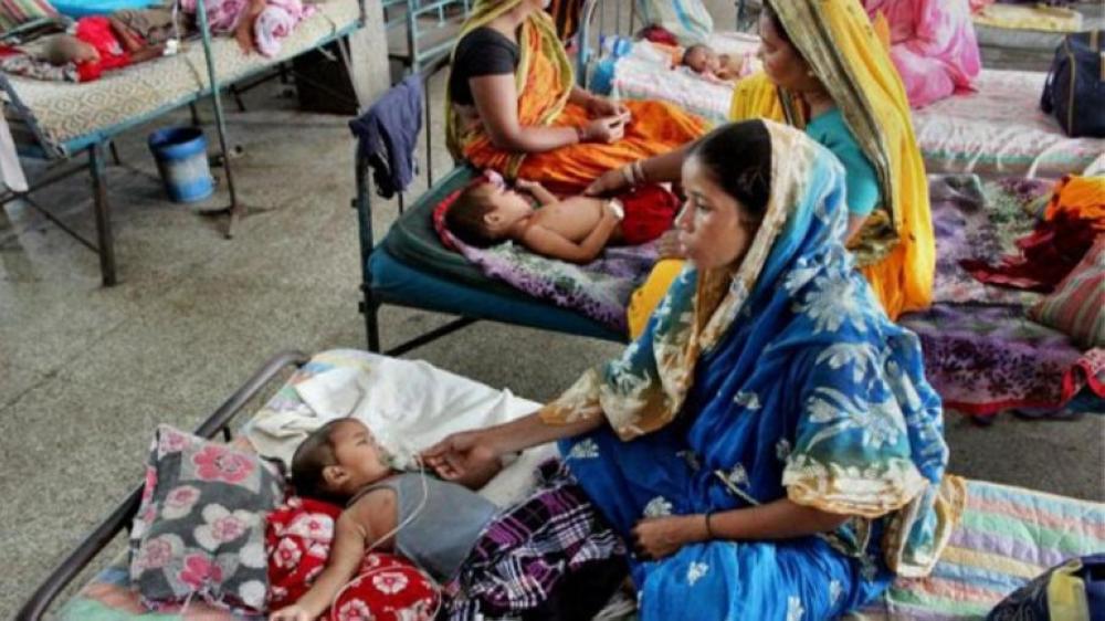 Ninety-seven children had died and 146 were being treated for the disease, which occurs in seasonal outbreaks every summer, in Bihar's Muzaffarpur. — Courtesy: PTI
