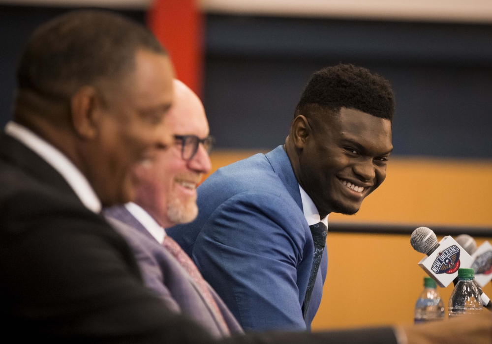 NBA draft: Zion Williamson headed to New Orleans