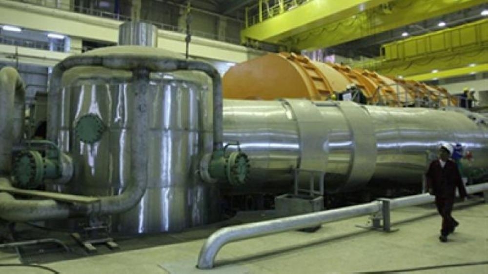 A file picture shows the inside of reactor at the Russian-built Bushehr nuclear power plant in southern Iran. — AFP