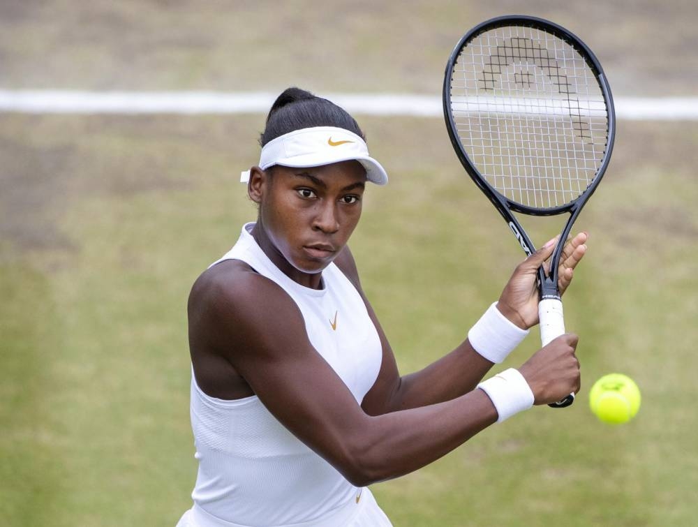 Cori Gauff, seen in this file photo, became the youngest player in the professional era to survive the Wimbledon qualifying draw on Thursday.