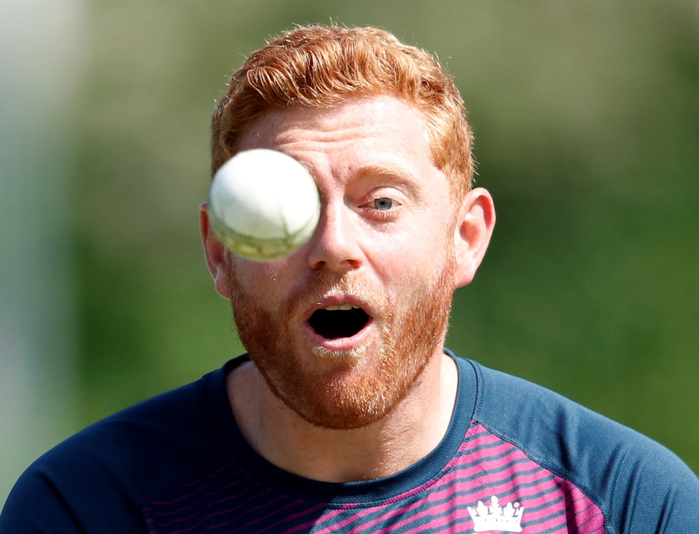 England's Jonny Bairstow during ICC Cricket World Cup nets at Edgbaston, Birmingham, Britain on Friday. — Reuters