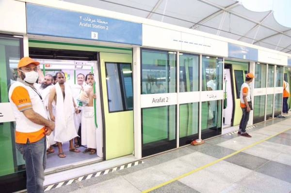 The Mashaer trains will transport about 360,000 pilgrims between the holy sites during the upcoming Haj.