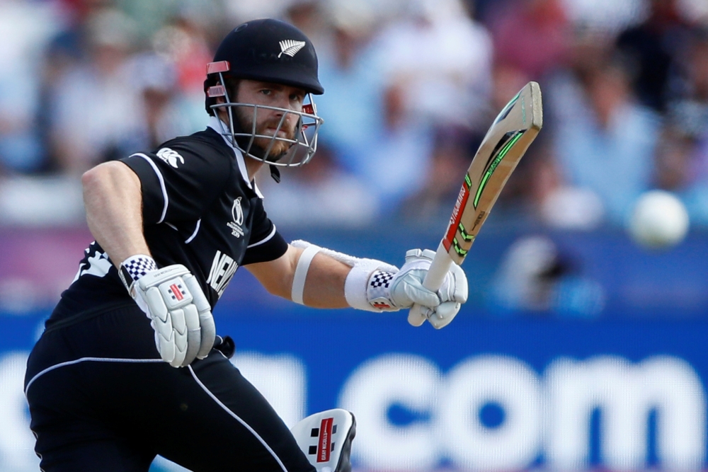 New Zealand's Kane Williamson in action during the ICC Cricket World Cup match at the Emirates Riverside, Chester-Le-Street, Britain on Wednesday. — Reuters