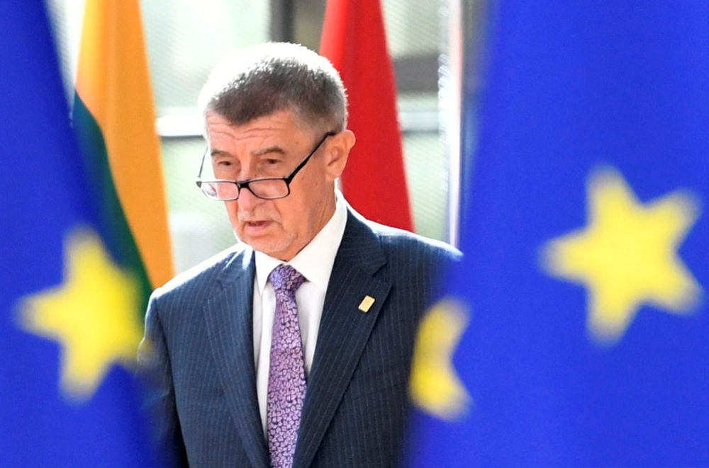 Czech Republic's Prime Minister Andrej Babis arrives to take part in a European Union leaders summit, in Brussels, Belgium, in this July 2, 2019 file photo. — Reuters