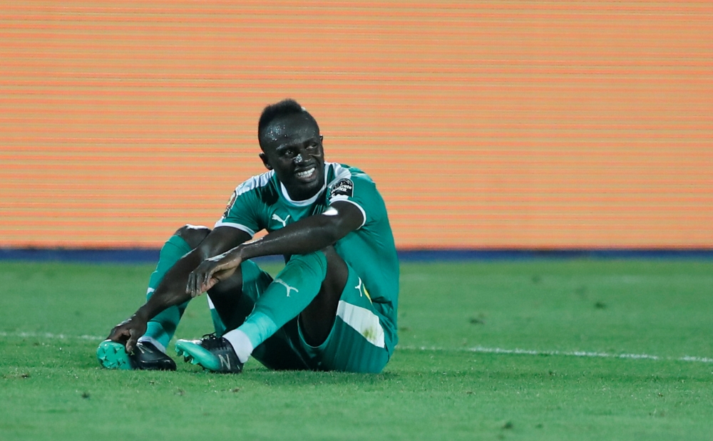 Senegal's Sadio Mane after the match against Uganda at Cairo International Stadium, Cairo, Egypt, on Friday. — Reuters