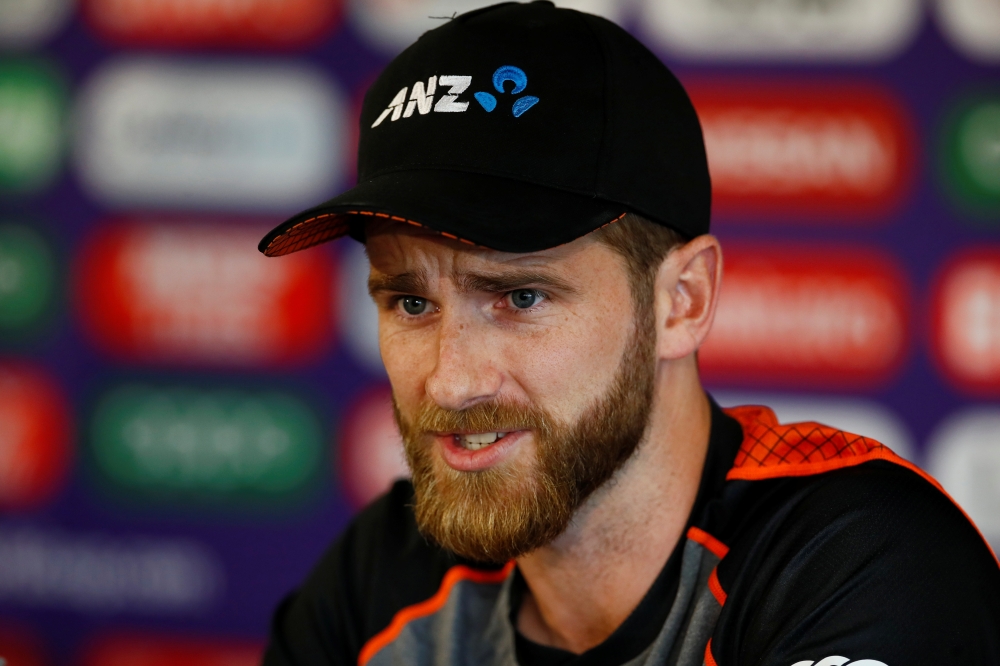 New Zealand's Kane Williamson during the press conference before World Cup semifinal match against India, in Old Trafford, Manchester, on Monday. —  Reuters