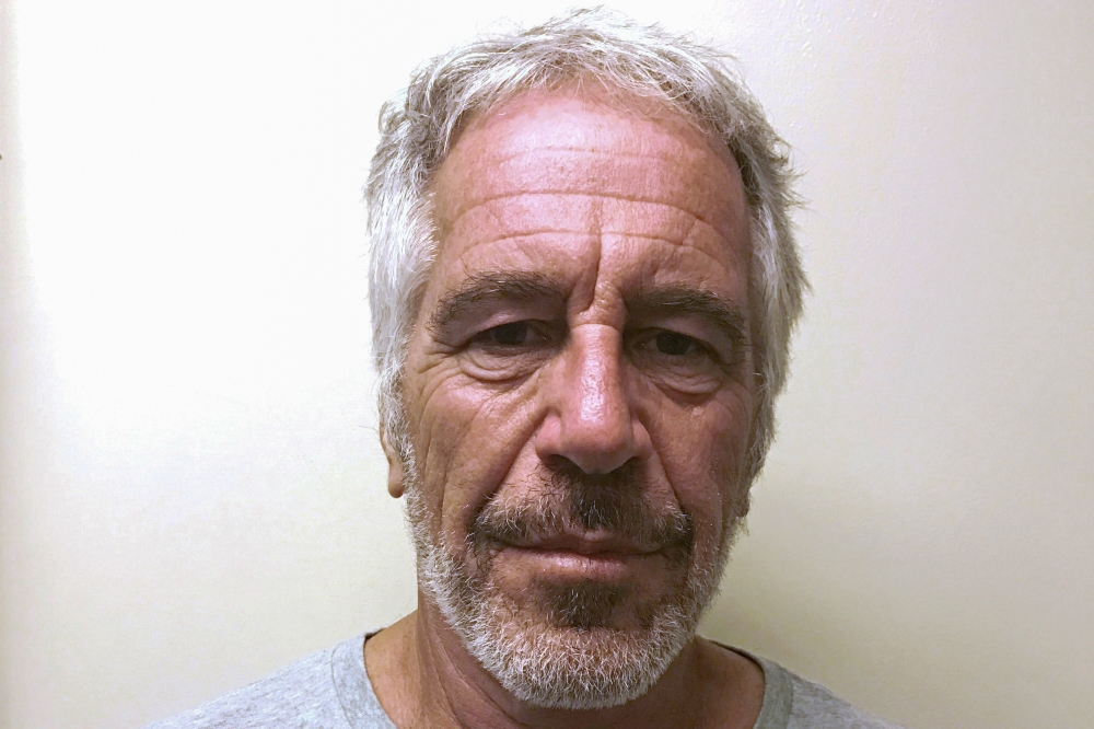 US financier Jeffrey Epstein appears in a photograph taken for the New York State Division of Criminal Justice Services' sex offender registry on March 28, 2017. — Reuters