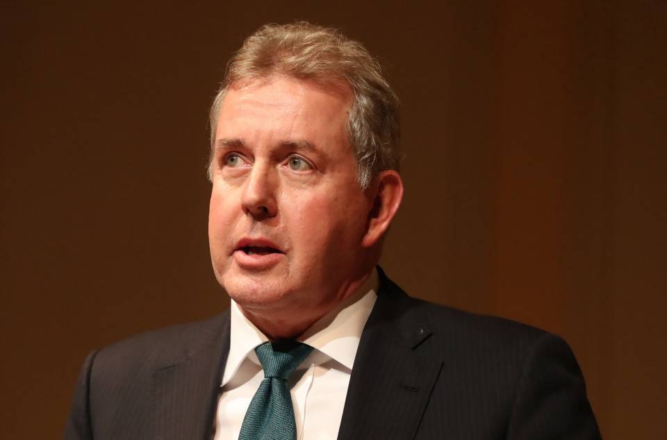 Sir Kim Darroch resigned after memos of him reportedly criticizing Donald Trump were leaked. -Courtesy photo