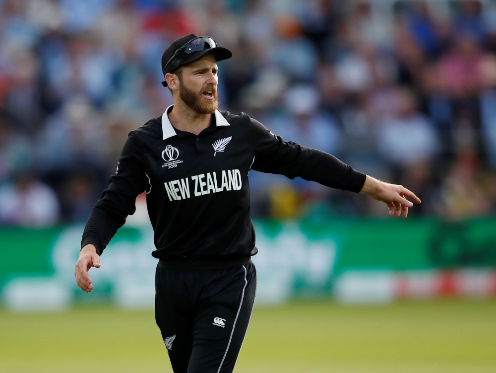 New Zealand's Kane Williamson reacts during the ICC Cricket World Cup Final against England at the Lord's, London, Britain on Sunday. — Reuters