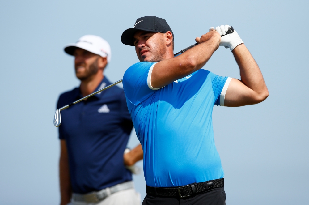 Brooks Koepka of the US during practice at Royal Portrush Golf Club, Portrush, Northern Ireland, on Tuesday. – Reuters