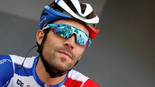 Groupama-FDJ rider Thibaut Pinot of France before the start of the 230-km Stage 7 of Tour de France from Belfort to Chalon-sur-Saone in this July 12, 2019 file photo. — Reuters