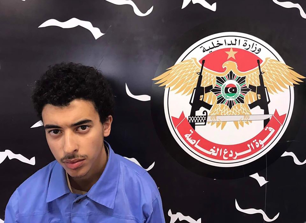 In this file photo taken from the Facebook page of Libya's Ministry of Interior's Special Deterrence Force on May 23, 2017, Hashem Abedi, the brother of the man who carried out the bombing in the British city of Manchester is pictured. — AFP