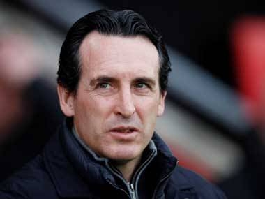 Arsenal manager Unai Emery says he is happy to be patient in the transfer market and will wait for the right player to become available. — Courtesy photo