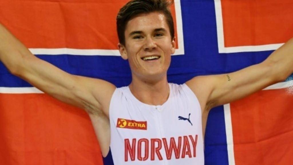 Norway's Jakob Ingebrigtsen pictured at the 2019 European Athletics Indoor Championships in Glasgow. — AFP/File