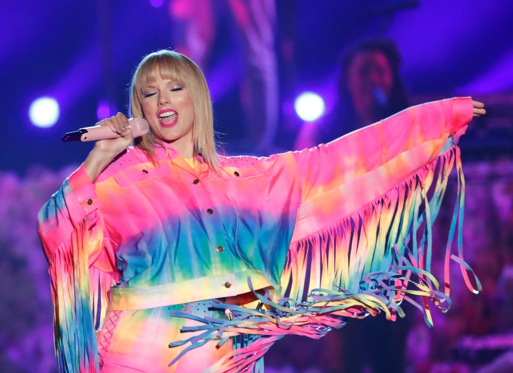 Taylor Swift performs at the iHeartRadio Wango Tango concert in Carson, California, US, in this June 1, 2019 photo. — Reuters