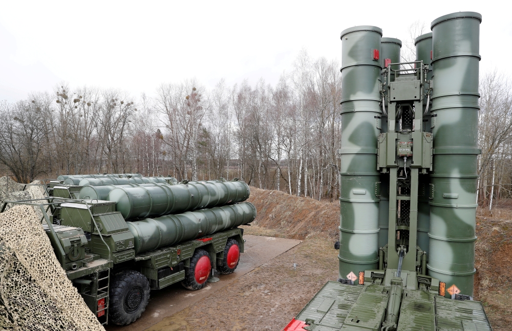 A view shows a new S-400 