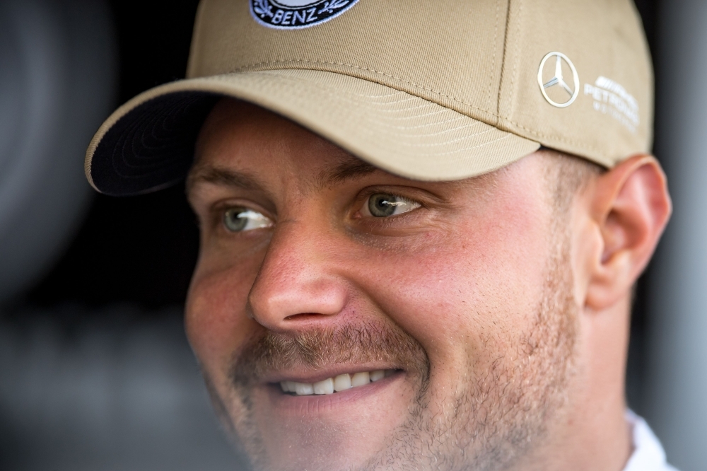 Mercedes' Finnish driver Valtteri Bottas prepares to take part in the first practice session of the German Formula One Grand Prix at the Hockenheim racing circuit on Friday in Hockenheim, southern Germany. — AFP