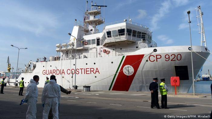 Italian coast guard vessel Bruno Gregoretti. –Courtesy photo