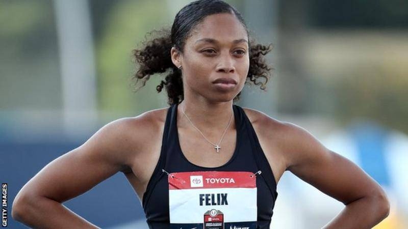 The fire is still there for Allyson Felix and so is the dream. — Courtesy photo