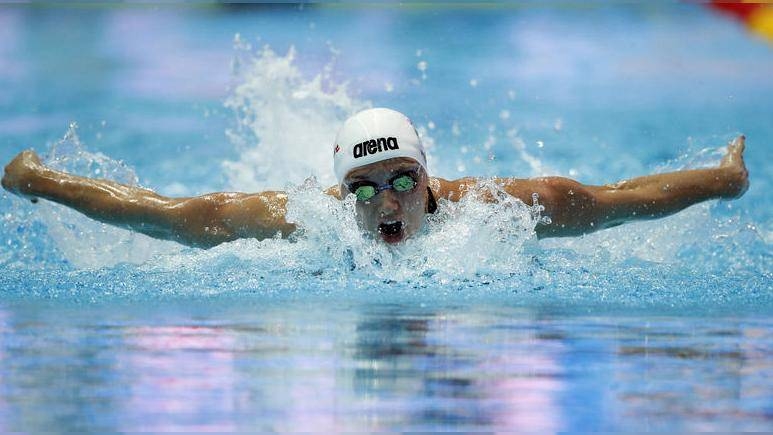 Swimming: Hosszu, Seto on course for Katinka Hosszu of Hungary competes during Swimming Championships women's 400m individual medley heats at Nambu University Municipal Aquatics Center, Gwangju, South Korea, on Sunday. — Reuters