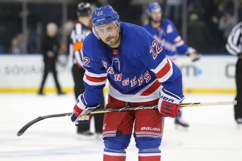 New York Rangers defenseman Kevin Shattenkirk (22) reacts after losing to the Philadelphia Flyers at Madison Square Garden, in this Jan. 29, 2019 file photo. — Reuters