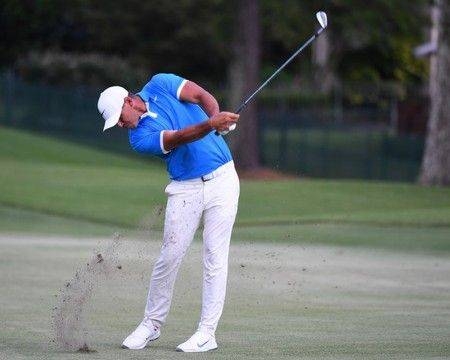 Brooks Koepka hits his second shot on the 17th hole during the final round of the FedEx St. Jude Classic golf tournament at TPC Southwind at Memphis, TN, USA, in this Jul 28, 2019 file photo. — Reuters