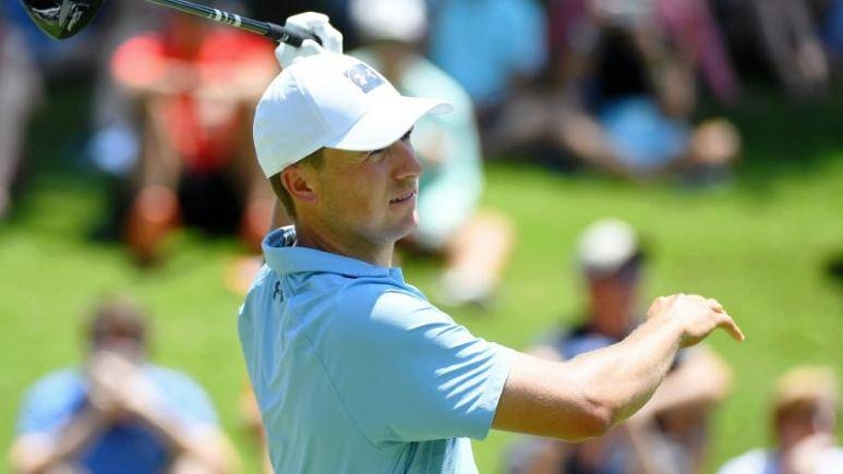 Jordan Spieth hits his tee shot on the first hole during the first round of the FedEx St. Jude Classic golf tournament at TPC, Memphis, TN, USA, in this July 25, 2019 file photo. — Reuters 