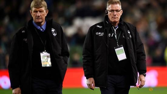 Fiji coach John McKee before the match with Ireland at Aviva Stadium, Dublin. — Reuters