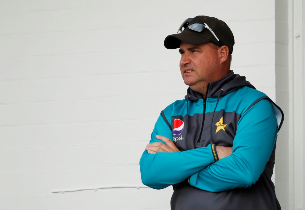 Pakistan's cricket board axed coach Mickey Arthur on Wednesday after the team failed to get out of their group in a disappointing World Cup. — Reuters/File