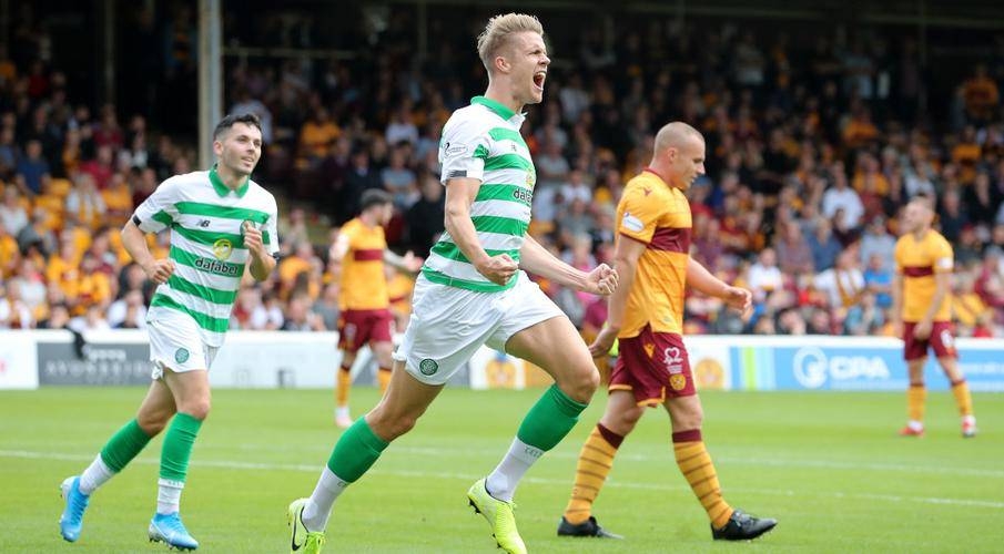 Celtic romp to a 5-2 win at Motherwell on Saturday. -Courtesy photo