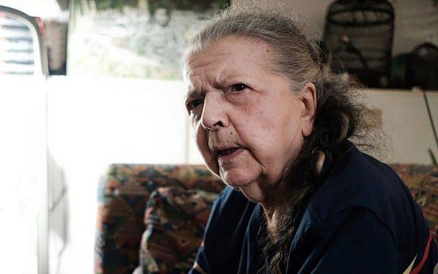 Madeleine Riffaud, 94, speaks about the liberation of Paris in 1944 during an interview with the AFP at her apartment in Paris, on July 26, 2019. -AFP