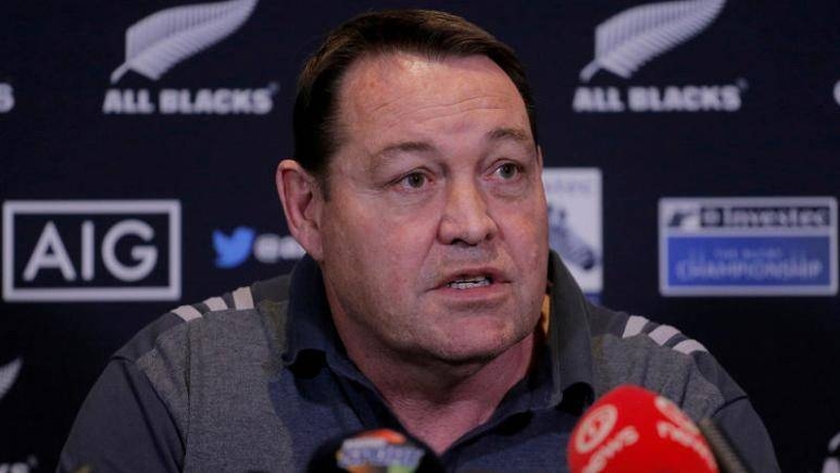 New Zealand All Blacks rugby union coach Steve Hansen. — Reuters