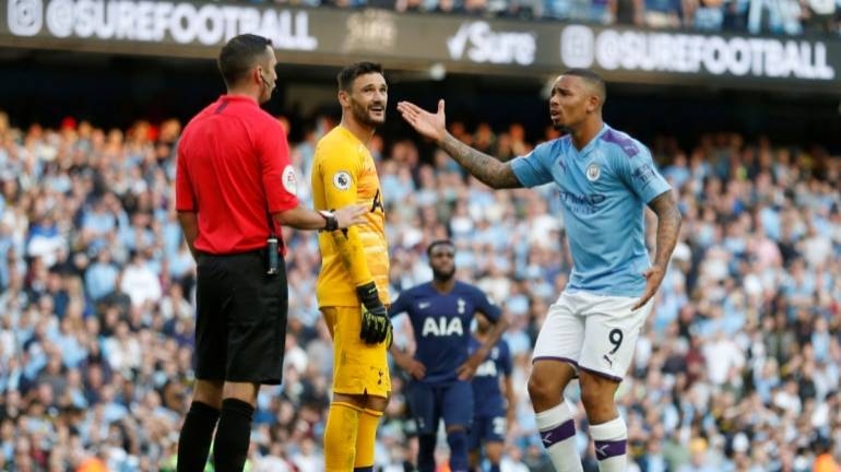 Gabriel Jesus' injury-time effort was canceled after a VAR review in their 2-2 draw vs Spurs. — Reuters