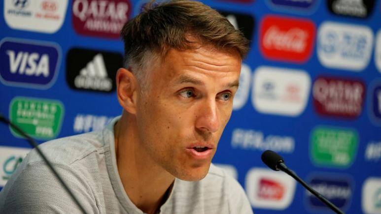 England manager Phil Neville. — Reuters 