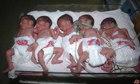 Saudi woman gives birth to five babies