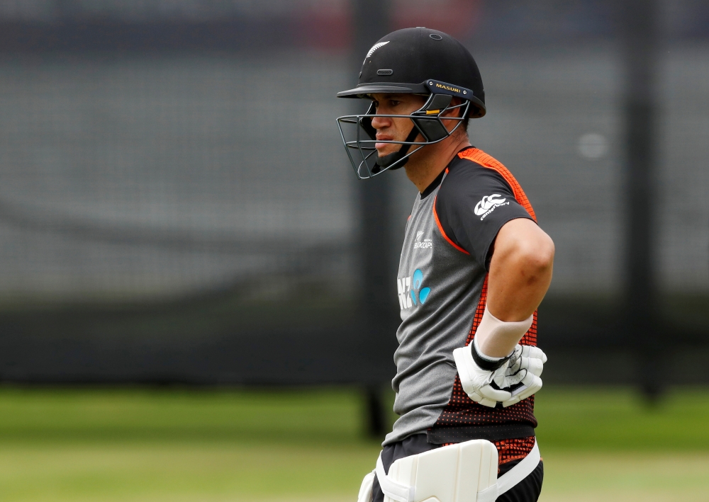 New Zealand's Ross Taylor during nets at Lord's, London, Britain, in this July 12, 2019 file photo. — Reuters