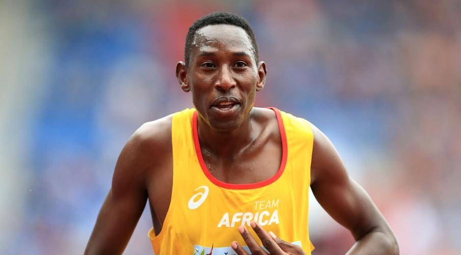 World and Olympic 3,000m steeplechase champion Conseslus Kipruto. — Courtesy photo