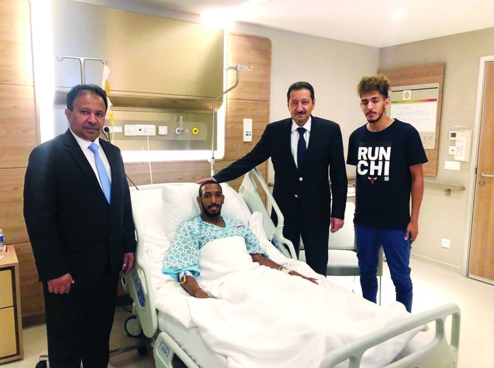 Saudi Ambassador to Turkey Eng. Waleed Abdul Karim Al-Khuraiji is seen in an Istanbul hospital. — SPA