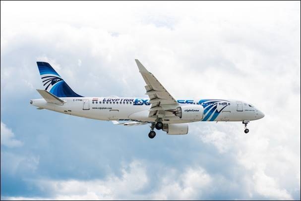 The first A220-300 for EgyptAir successfully completed its maiden flight from Mirabel, Canada airport
