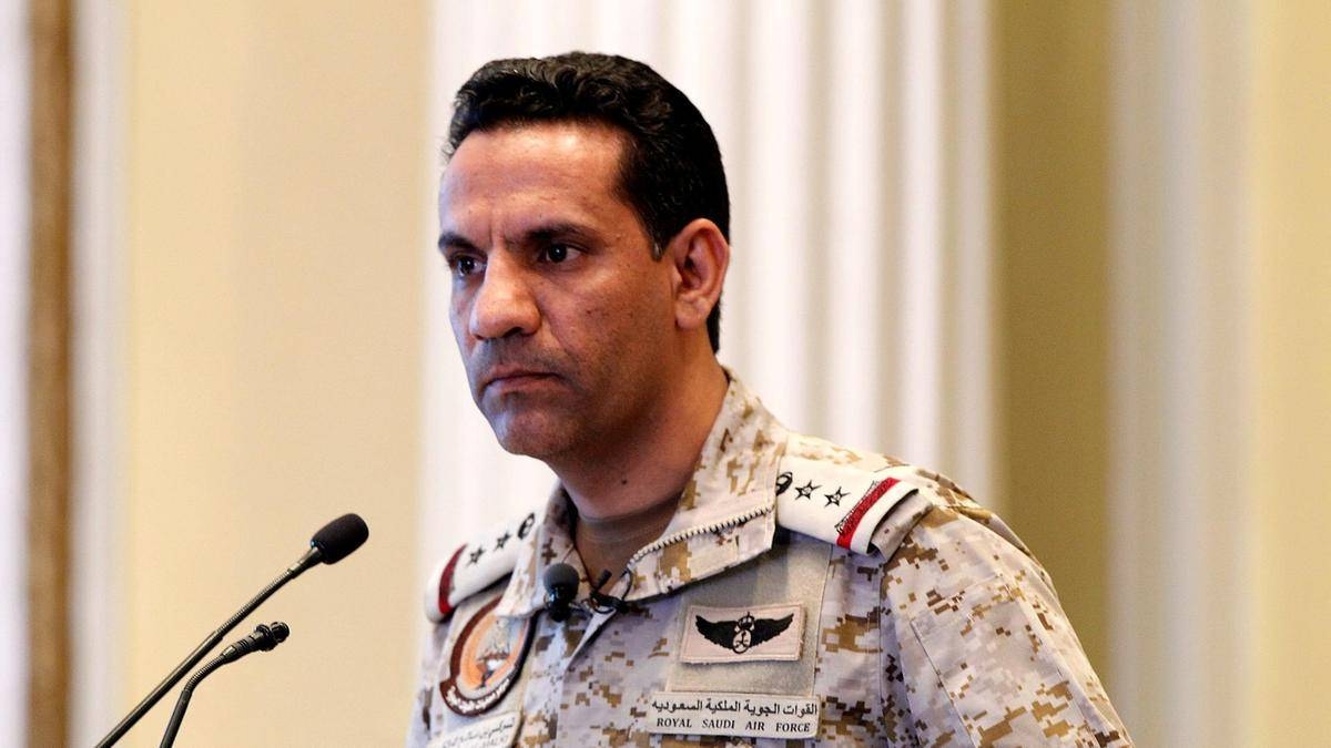 Spokesperson for the Arab Coalition Col. Turki Al-Maliki