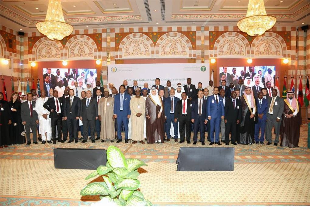 Family photo of delegates at the IOFS General Assembly in Jeddah on Thursday. — SPA