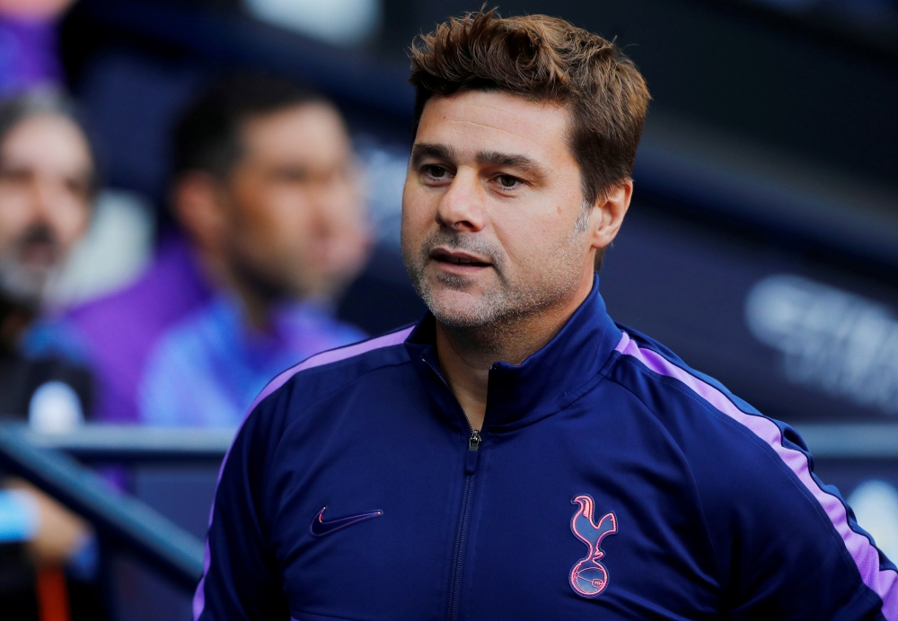 Tottenham Hotspur manager Mauricio Pochettino before the Premier League match against Manchester City at the Etihad Stadium, Manchester, Britain. — Reuters