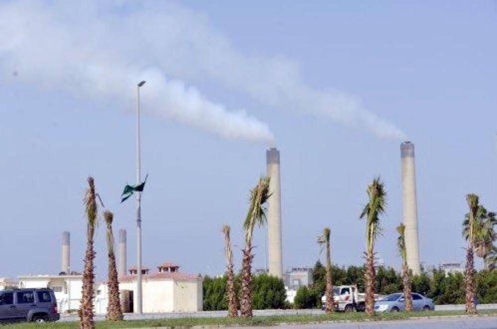 The desalination plant had closed two chimneys in 2015 as a prelude to their final exit from the work system of the Saline Water Conversion Corporation. — Okaz photo