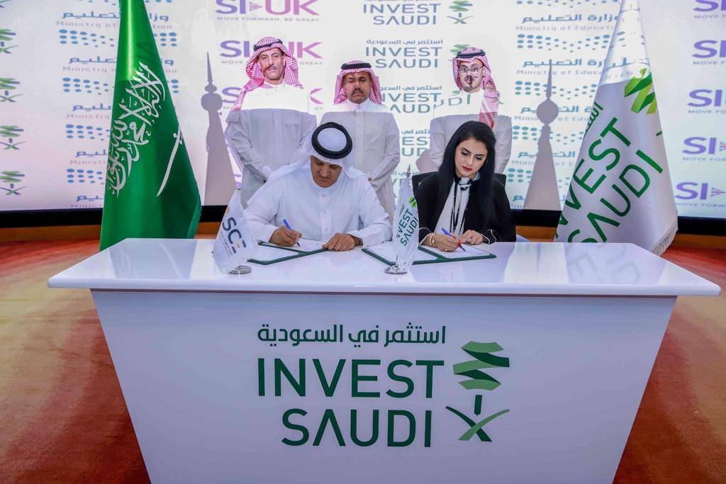 Signing one of the agreements